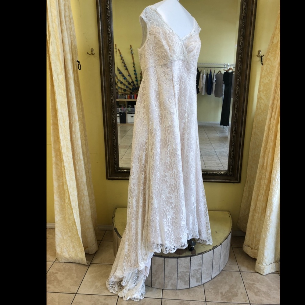 David’s Bridal Wedding Dress- Plus Sized